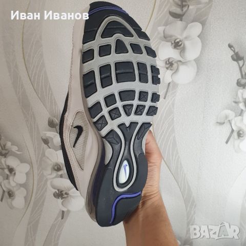 Nike Air Max 97 Persian Violet номер 40,5-41 оригинални маратонки , снимка 13 - Маратонки - 45951910