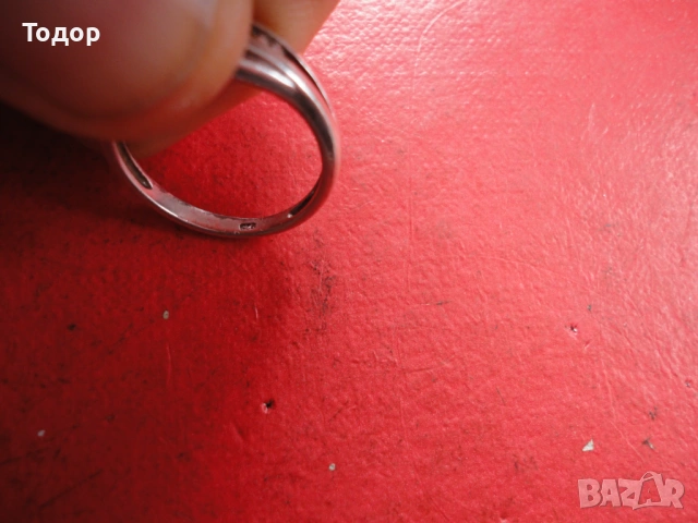 Сребърен пръстен с камъни 21, снимка 3 - Пръстени - 53304243