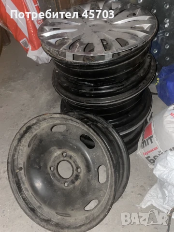 джанти железни 4 броя, снимка 2 - Гуми и джанти - 50457324