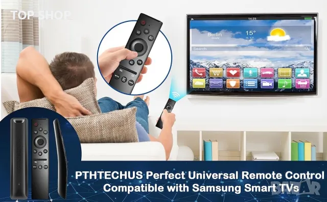 Универсално дистанционно за Samsung Smart TV V-2028, снимка 6 - Дистанционни - 48648432