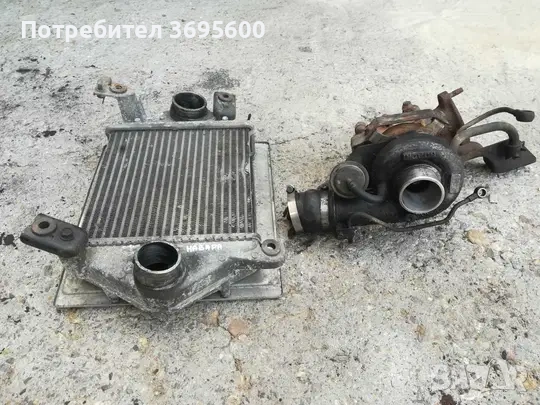 Turbo Nissan Navara Нисан Навара 2.5 ТД турбо кулер интеркулер