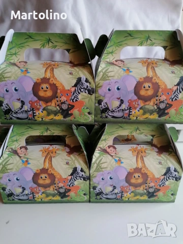 Кутийка за лакомства и подаръци Джунгла животни