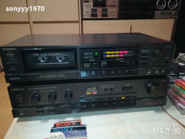 TECHNICS AMPLIFIER+TECHNICS DECK-MADE IN JAPAN 2705250742, снимка 4 - Ресийвъри, усилватели, смесителни пултове - 50439201