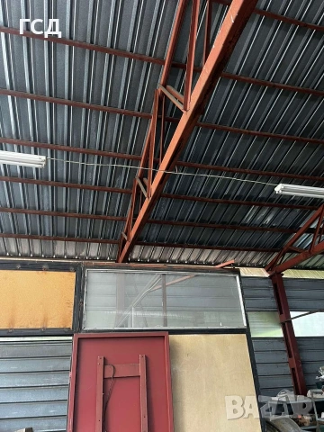 Метална конструкция 384кв. ламарина,склад,ферми,колони,навес , снимка 3 - Други - 53918395