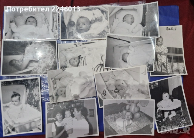 Стари ретро снимки с деца, снимка 4 - Колекции - 53114226