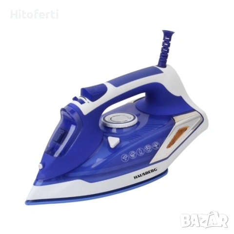  ЮТИЯ С КЕРАМИЧНА ПОДМЕТКА HAUSBERG HB-7880, снимка 3 - Ютии - 53637826