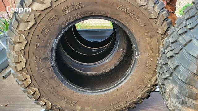 4 броя гуми 37X12.5R17 BFGOODRICH MUD TERRAIN T/A KM3 116Q, снимка 2 - Гуми и джанти - 50556576