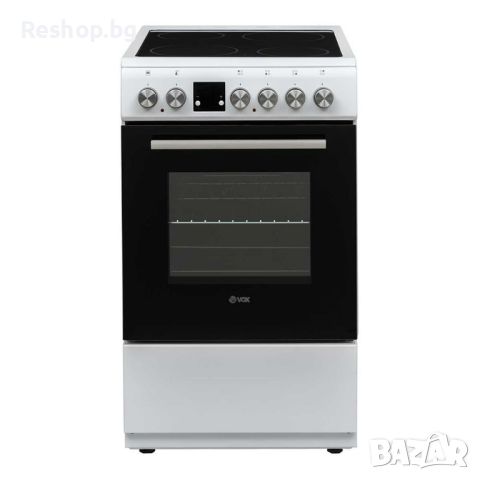 *ГАРАНЦИЯ*Готварска печка Vox CHT 5155W, снимка 2 - Печки, фурни - 45994136