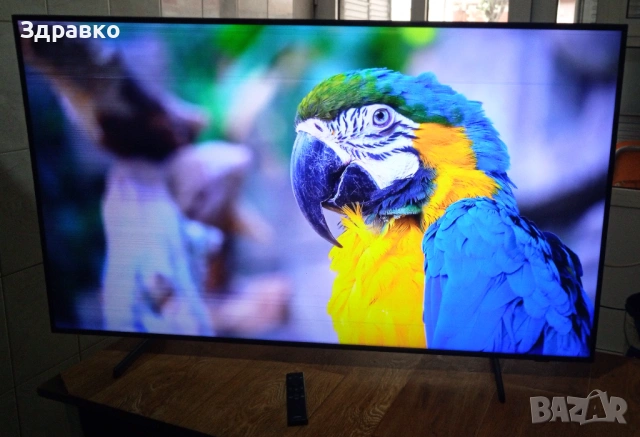 Телевизор SAMSUNG QE50Q60BAUXXH, 50", QLED, 4K Smart TV -за ремонт или за части