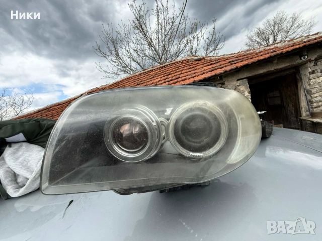 ляв фар за бмв е81 двойна лупа