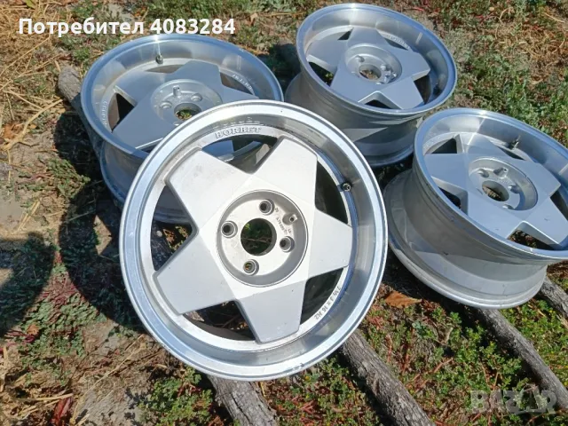 Borbet A 16ки 7 1/2 J H2 4x108 централен 63.3 Джанти за Форд, снимка 2 - Гуми и джанти - 47189207