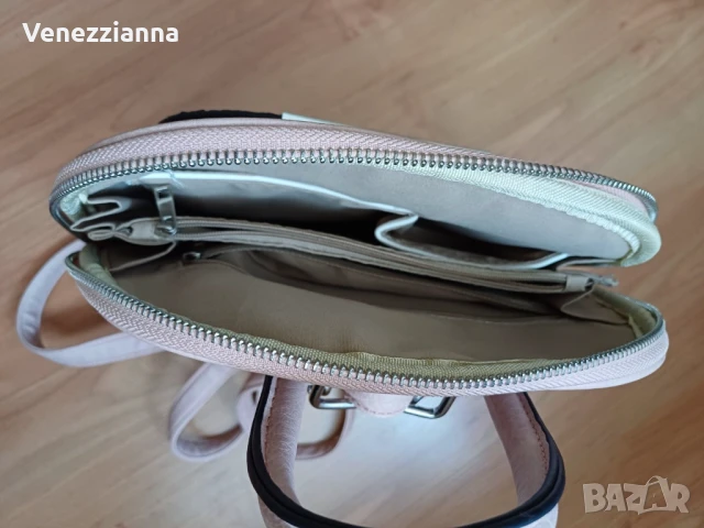 Раница в цвят Пудра НОВА, снимка 3 - Раници - 50654971