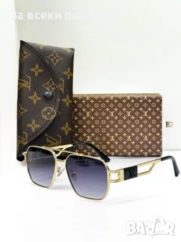 Слънчеви очила с UV400 защита с ПОДАРЪК🎁калъф и кутия Versace😎Louis Vuitton 😎 Код D1418, снимка 11 - Слънчеви и диоптрични очила - 48135552