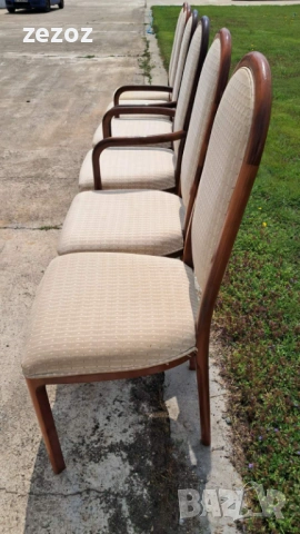 Столове трапезни орех- 6 бр. №058, снимка 6 - Столове - 54250595