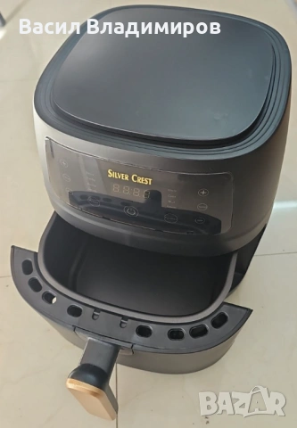 ред за готвене с горещ въздух Silver Crest S-18, 8 литра, 2400 W, снимка 3 - Фритюрници - 53095560