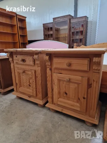 Масивни Шкафчета-2бр-внос от Германия!ОБЯВЕНАТА ЦЕНА Е ЗА БРОЙ!, снимка 3 - Шкафове - 50177632