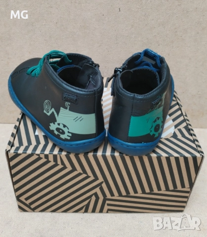 Camper TWS kids детски обувки от естествена кожа с цип #EU28/17см., снимка 10 - Детски обувки - 51945089