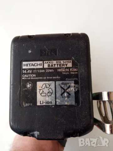 Винтоверт Hitachi DS14DSL, снимка 4 - Винтоверти - 48044118