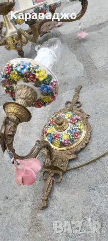 Полилей 6ца/Аплици, снимка 4 - Полилеи - 49442629