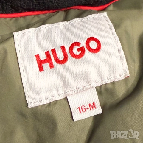 Дамско яке Hugo Logo-Patched Puffer Jacket | M размер, снимка 4 - Дивани и мека мебел - 52561136
