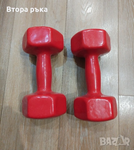 Дъмбели за тренировка по 10 кг всеки