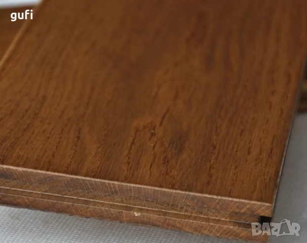 Тъмен Орех естествен паркет – омаслен, снимка 6 - Естествен паркет - 52133446