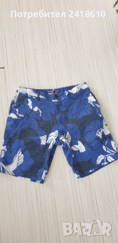 Tommy Hilfiger Floral Short  / Len Mens Size 34 НОВО! ОРИГИНАЛ! Мъжки Къси ленени  Панталони!, снимка 8 - Къси панталони - 46307725