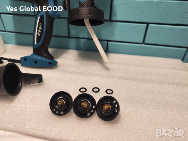 OnlyBP 700W мощен пистолет за боядисване с 1400 мл резервоар, снимка 9 - Други инструменти - 52330488