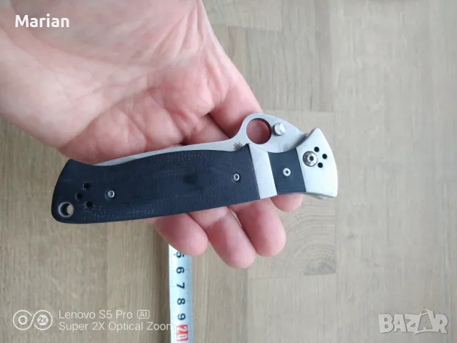 Spyderco Vallotton, снимка 5 - Ножове - 47026894