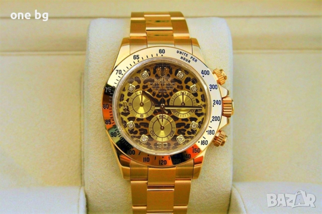Rolex Daytona Gold Leopard 18 K Gold 
