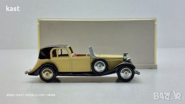 KAST-Models Умален модел на Hispano Suiza Coupe Type J12 RAMI/JMK 1/65 Made in France, снимка 5 - Колекции - 46243070