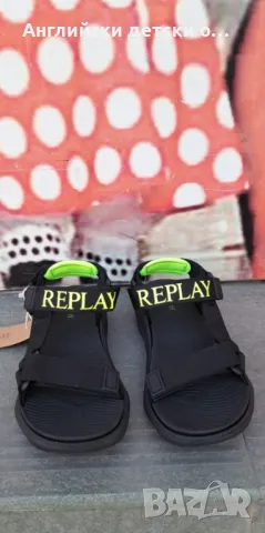 Английски детски сандали-REPLAY, снимка 1