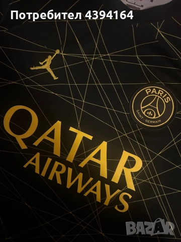 Оригинална тениска PSG JORDAN, снимка 3 - Тениски - 52288102