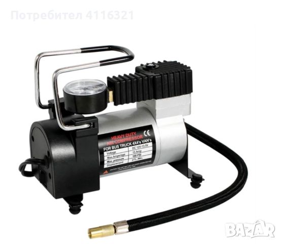 Компресор за гуми 12V, снимка 5 - Аксесоари и консумативи - 46011183