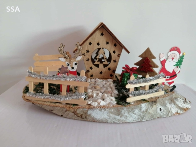 Коледна декорация , снимка 2 - Декорация за дома - 52593380