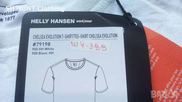 HELLY HANSEN Chelsea Evolution Work T-shirt размер L работна тениска W4-399, снимка 14 - Тениски - 52026150