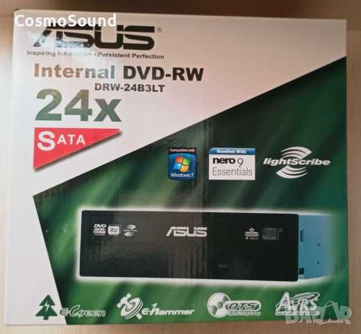 DVD-RW оптично устройство Asus DRW-24B3LT SATA 24x, снимка 5 - Други - 45145741