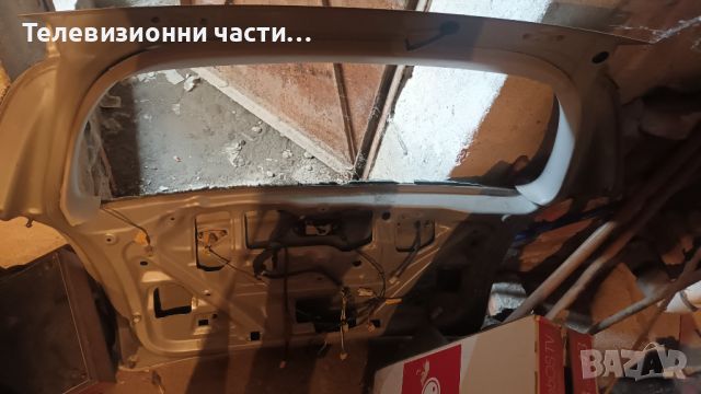 Задна врата за Toyota Corolla Verso 2004г., необорудвана, без стъкло, златиста, снимка 3 - Аксесоари и консумативи - 45930829