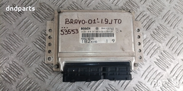 Компютър Fiat Bravo 1.9JTD 2001г. 0281010341 46814535	