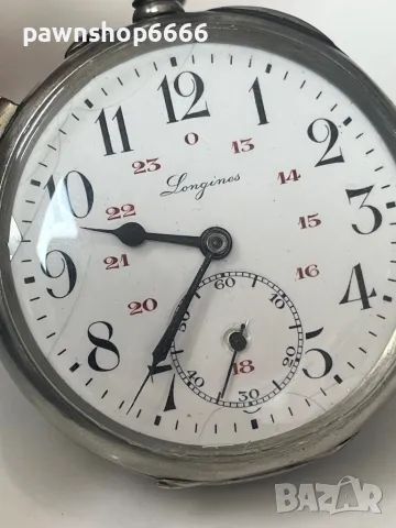 Джобен часовник Longines, снимка 16 - Джобни - 50295947