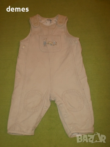 Бебешки гащеризан Н&М от кадифе, ръст 62