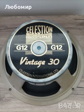 Китарен говорител Celestion Vintage 30, снимка 1 - Китари - 47094361