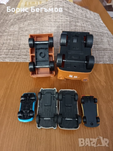 Комплект 6 коли за 5Е Disney Cars , снимка 7 - Колекции - 54032450