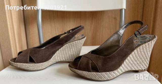 Дамски сандали на платформа, снимка 9 - Дамски обувки на ток - 53136931