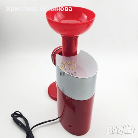 Десерт мейкър, уред за сладолед, снимка 4 - Друга електроника - 53096881