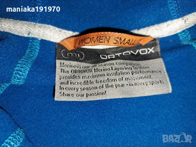 Ortovox Swisswool (S) дамска спортна горница (яке), снимка 11 - Спортни екипи - 49247762