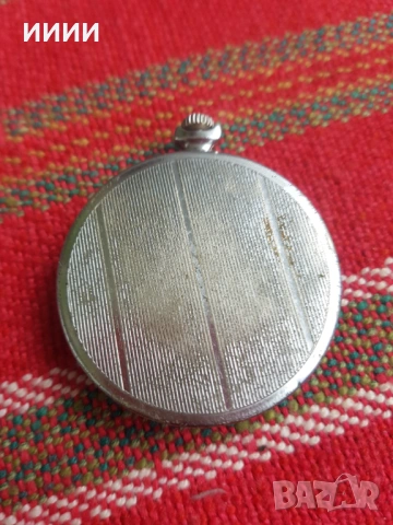 Джобен часовник Молния 15 камъка, снимка 2 - Антикварни и старинни предмети - 53380023