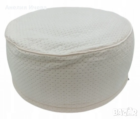 Надуваема табуретка с кадифено покритие Decor