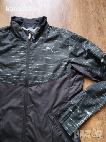 Puma NERO - страхотна мъжка ветровка КАТО НОВА С, снимка 6 - Спортни дрехи, екипи - 53596955
