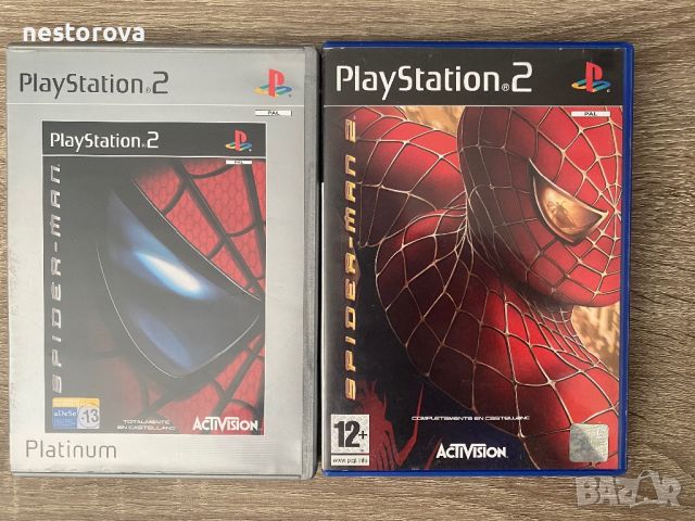 Spider-Man 1 и 2 за PS2, снимка 1